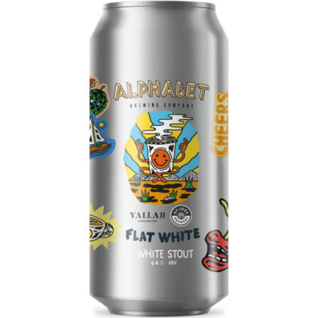 Alphabet Brewing Company, White Stout Stout  440ml Can