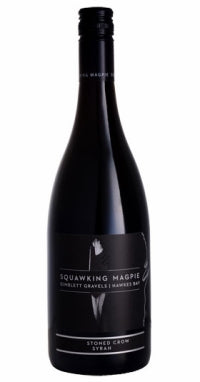 Squawking Magpie, Stoned Crow Syrah, 2015 Bottle