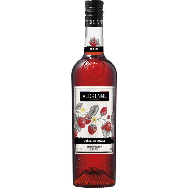 Vedrenne Crème de Fraise (Strawberry) 70cl Bottle