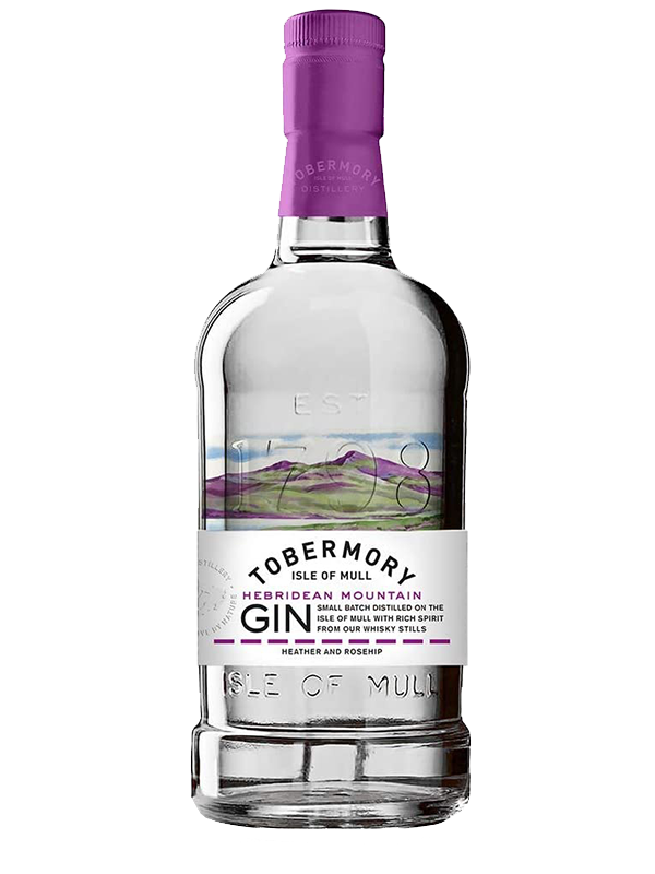 Tobermory, Hebridean Mountain Gin, 70cl Bottle