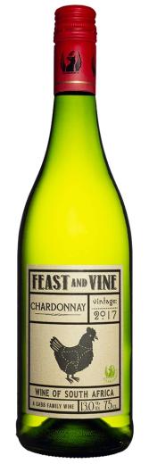 Feast and Vine, Chardonnay, 2021 (Case)