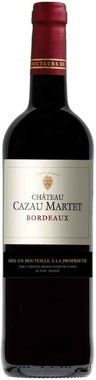 Chateau Cazau Martet, Organic Bordeaux Rouge, 2018 (Case)