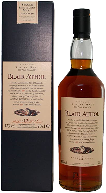 Blair Athol, 12 Year Old Flora & Fauna, 70cl Bottle