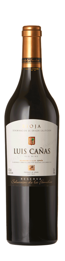 Bodegas Luis Canas, Seleccion de la Familia Rioja Reserva, 2018 Bottle