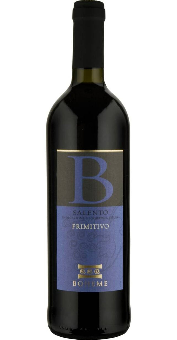 Boheme, Primitivo Salento, 2022 Bottle