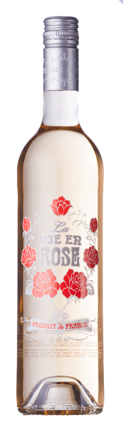 La Vie en Rose, Cinsault Rose, IGP Pays DOc, 2022 Bottle
