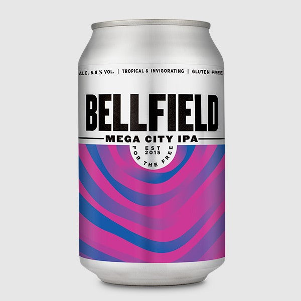 Bellfield Brewery, Mega City IPA , 330ml Can