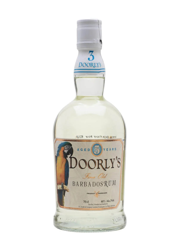 Doorly's 3 Year Old White Rum 70cl Bottle