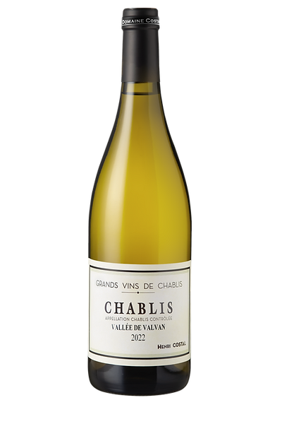 Henri Costal Chablis Vallée de Valvan Organic 2022 (Case)