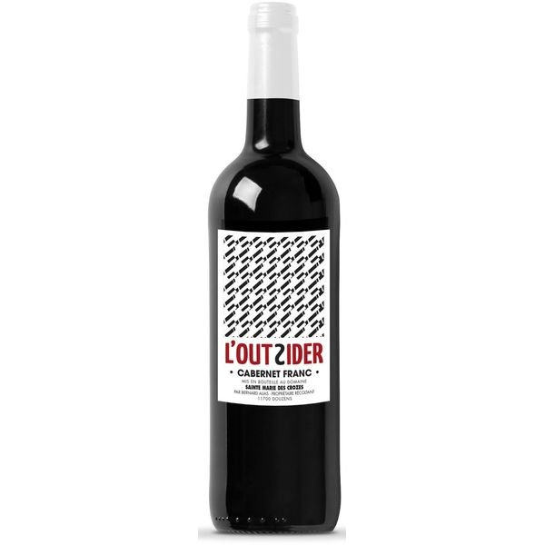 Sainte Marie des Crozes L'Outsider Organic Cabernet Franc, Pays d'Oc (Case)