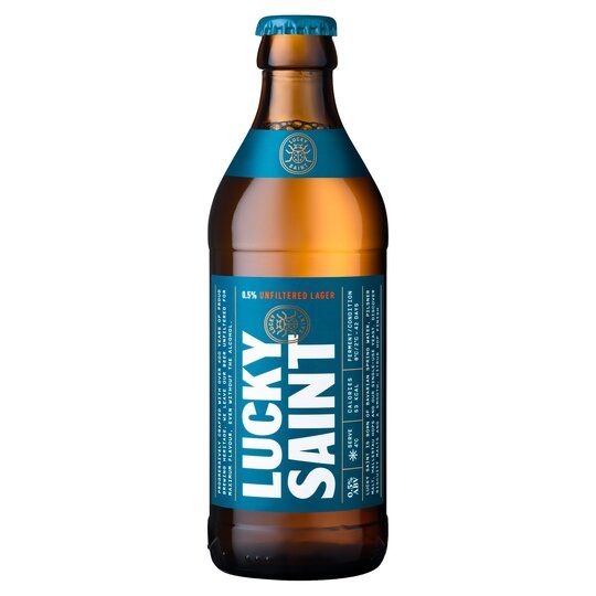 Lucky Saint Alcohol Free Superior Unfiltered Lager, 330ml