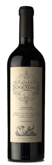 El Enemigo, Valle de Uco, Gran Enemigo Single Vineyard Gualtallary, Cabernet Franc 2021 