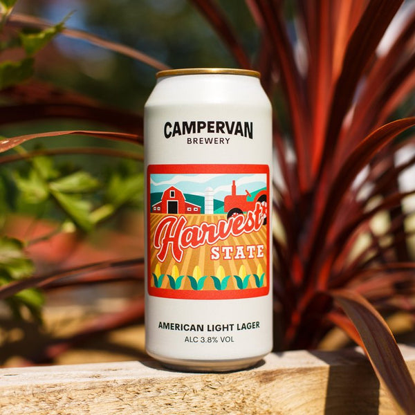 Campervan Brewery, Harvest State, GLUTEN FREE 440ml Can