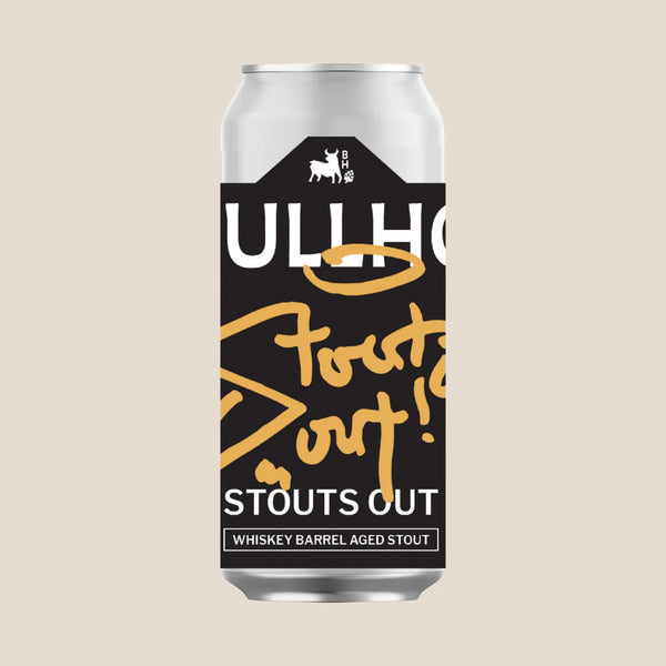Bullhouse Brew Co, Stouts Out, Whiskey Barrel Aged Imperial Stout 440ml Can