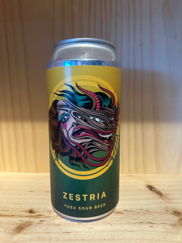 Otherworld Brewing ZESTRIA Yuzu and Lime Sour 440ml Can Otherworld Brewing ZESTRIA Yuzu and Lime Sour 440ml Can