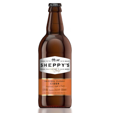 Sheppy's Original Cloudy Cider - Medium, 500ml Bottle