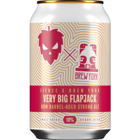 Fierce Beer Very Big Flapjack (Brew York Collab) Strong Ale 330ml Can - The Fine Wine Company