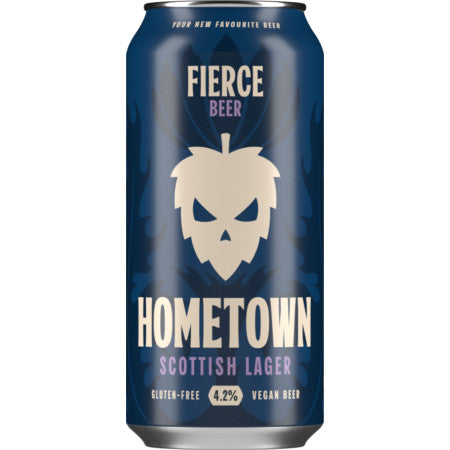 Fierce Beer, Hometown Lager, 440ml Can
