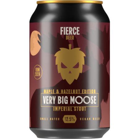 Fierce Beer Very Big Moose : Maple Hazelnut Edition, 330ml Can