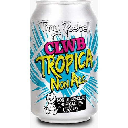Tiny Rebel Brewing, Clwb Tropica Non Alc, 330ml Can