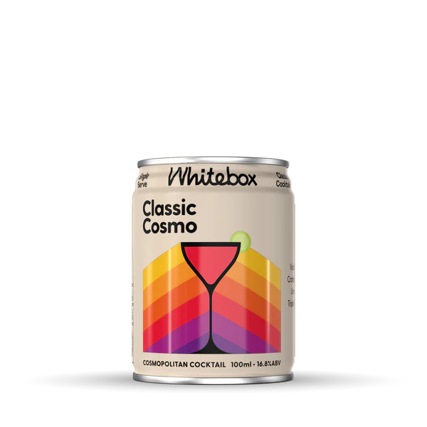 Whitebox Cocktails Classic Cosmo Cans, 100ml