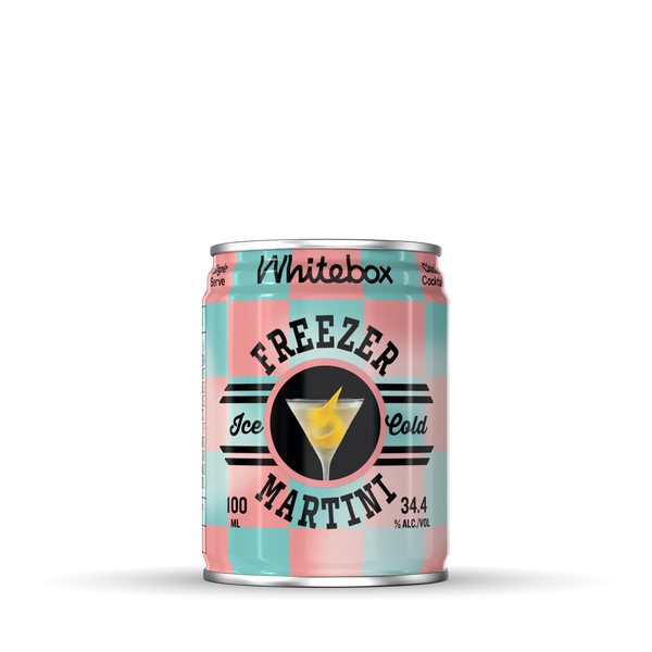 Whitebox Freezer Martini Cans, 100ml