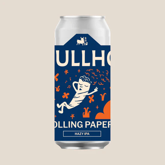 Bullhouse Brew Co Rolling Papers - Hazy IPA, 440ml Can