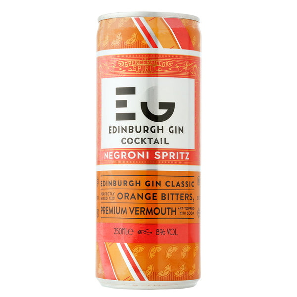 Edinburgh Gin, Negroni Spritz RTD Can 25cl