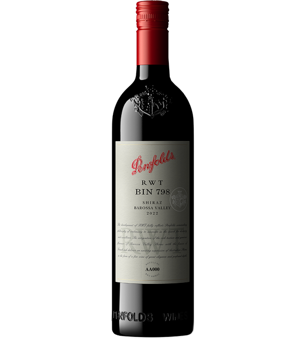 Penfolds RWT Bin 798 2018 Bottle