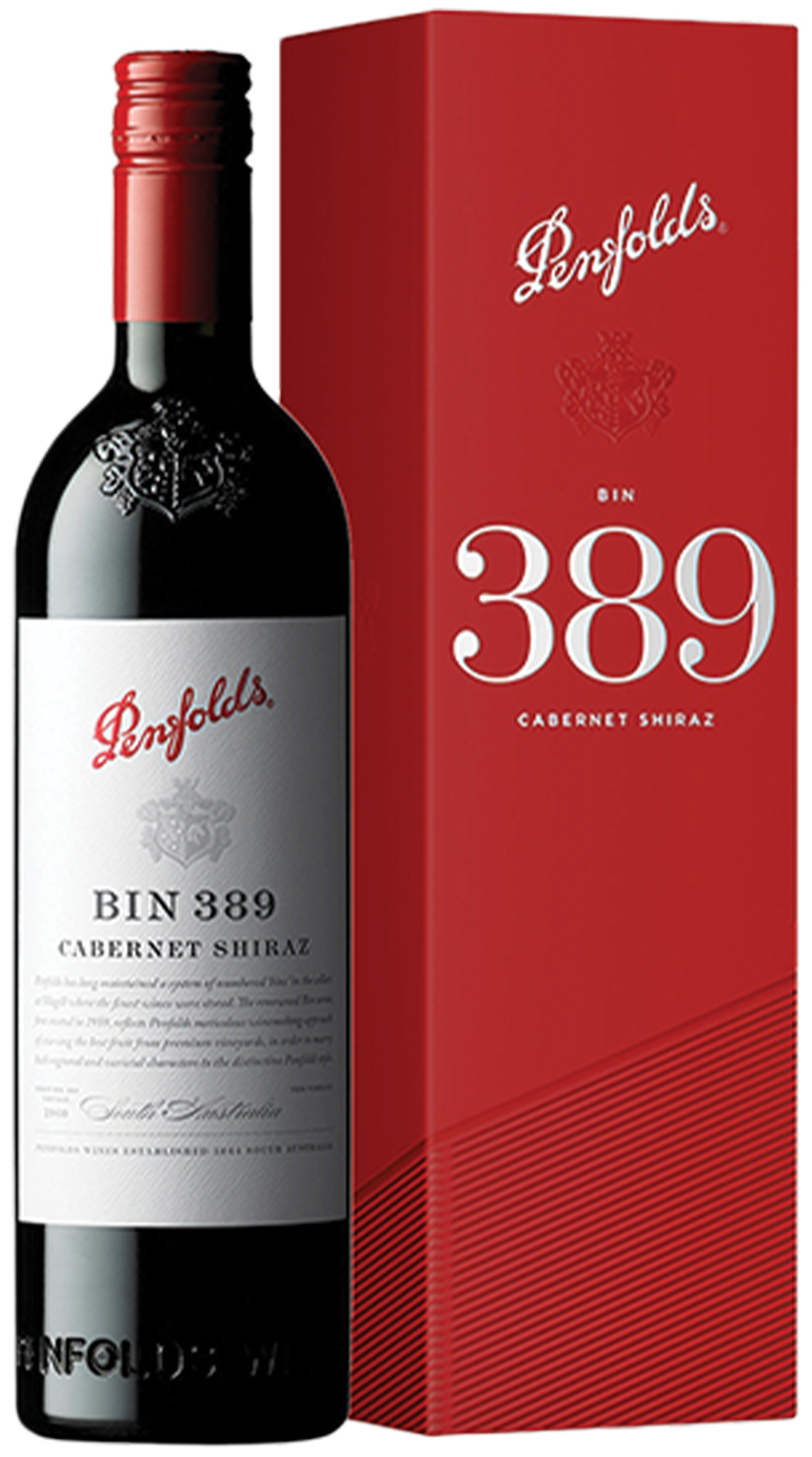 Penfolds Bin 389 Cabernet Shiraz 2021 Bottle (Gift Box)