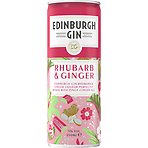 Edinburgh Gin, Rhubarb & Ginger-Ginger Ale RTD Cans 25cl