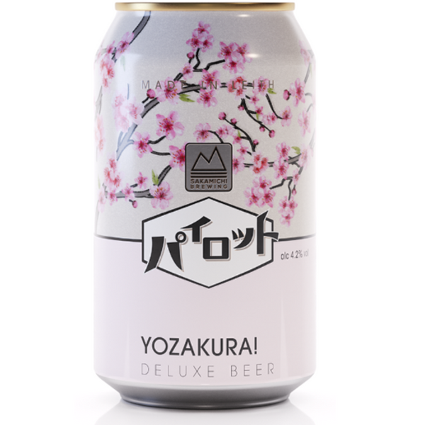 Pilot Brewery, Yozakura Rice Lager, 330ml Can Pilot Brewery, Yozakura Rice Lager, 330ml Can