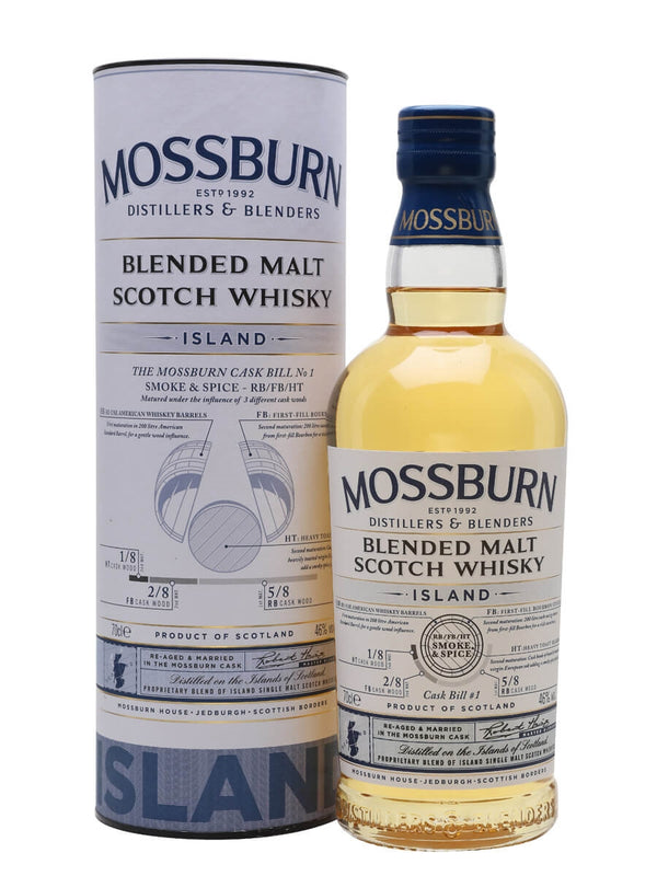 Mossburn Island Blended Malt, 70cl Bottle