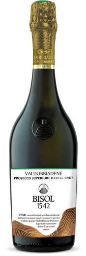 Bisol, Crede Brut Prosecco Valdobbiadene, 2022 