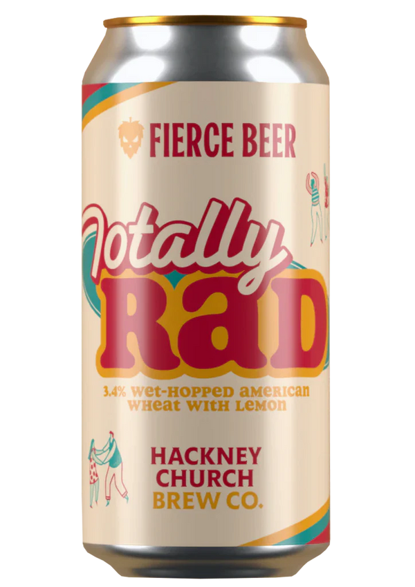 Fierce Beer, Totally Rad (Hackney Church Collab) 440ml Can
