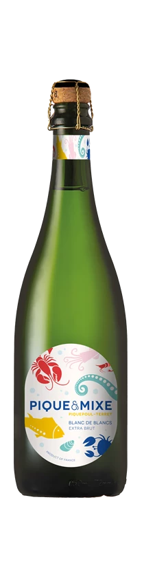 Vignerons de Florensac Sparkling Pique & Mixe Piquepoul Terret Vin de France, Languedoc Roussillon, 2024 (Case)