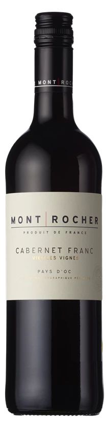 Mont Rocher, Cabernet Franc, Vieilles Vignes, IGP Pays d'Oc, 2020 (Case)