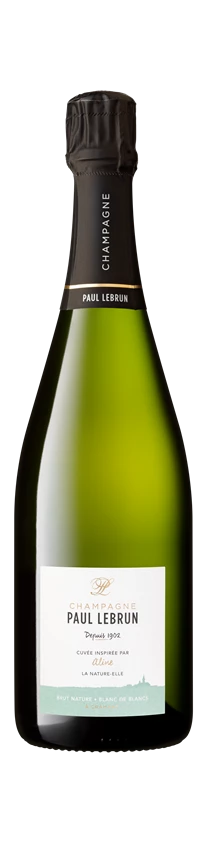 Paul Lebrun, Blanc De Blancs Brut Nature, Aline La Nature, NV (Case)