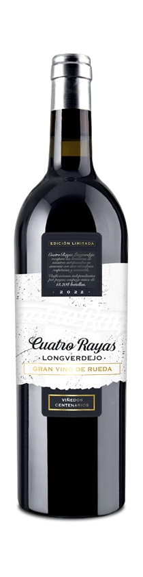 Cuatro Rayas, Longverdejo, Gran Vino de Rueda, DO Rueda, 2022 (Case)