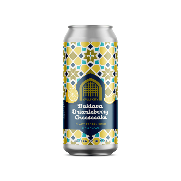 Vault City Brewing, Baklava Drizzleberry Cheesecake, 440ml Can