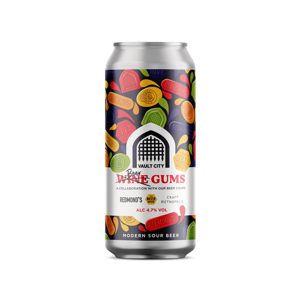 Vault City Brewing, Beer Gums (Indie Collab), 440ml Can