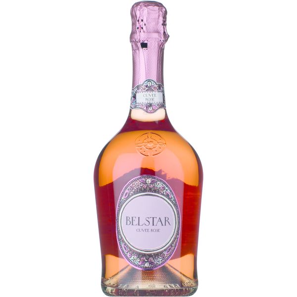 Belstar Cuvee Rosé Sparkling NV, (Case)