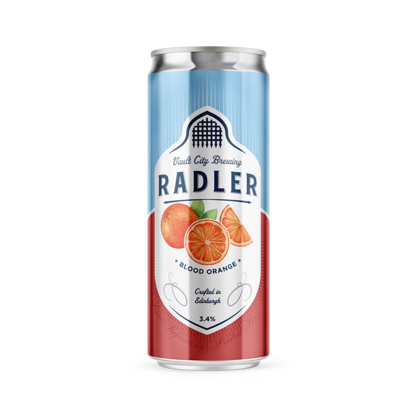 Vault City Brewing, Blood Orange Radler Summer Radler, 330ml Can