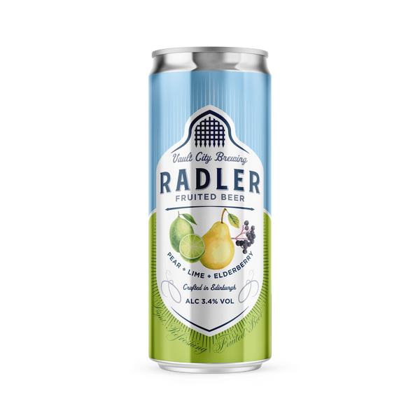 Vault City Brewing, Pear, Lime & Elderberry Radler,  330ml Can