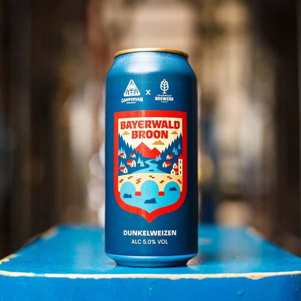 Campervan Brewery Bayerwald Broon Dunkelweizen GLUTEN FREE 440ml Can