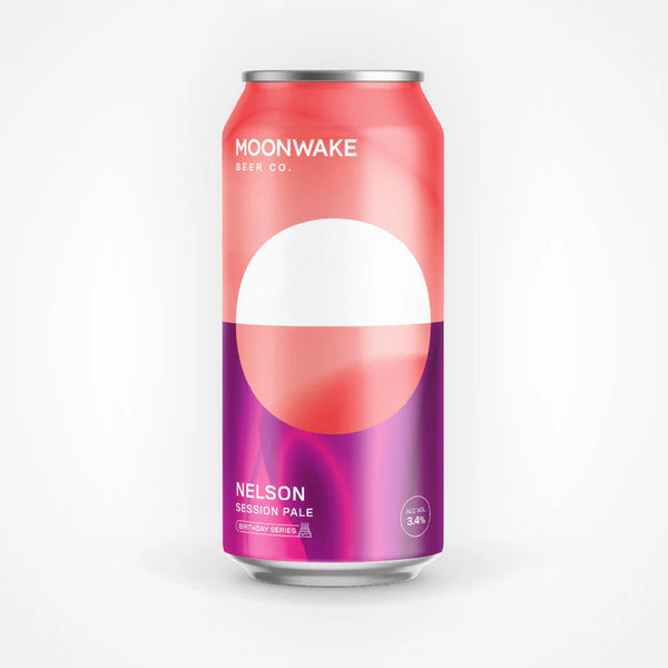 Moonwake Beer Co, Nelson Session Pale Dry-Hopped Pale  440ml Can