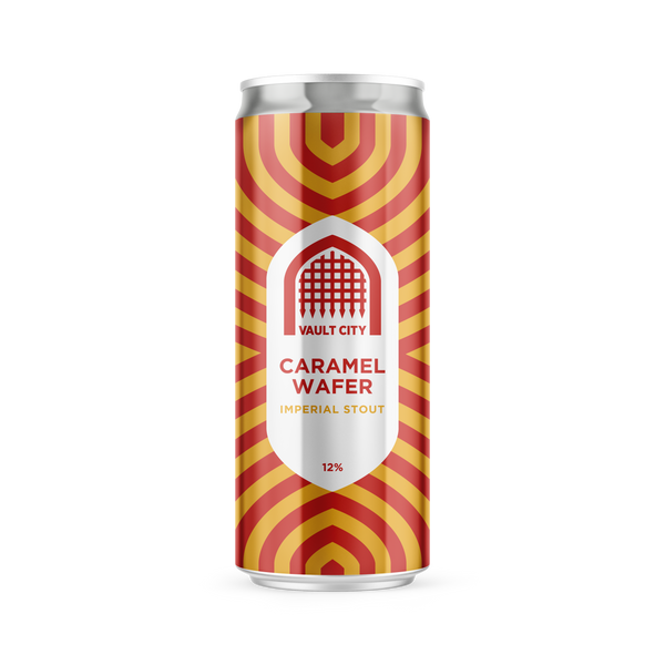 Vault City Brewing, Caramel Wafer Stout, 330ml Can Vault City Brewing, Caramel Wafer Stout, 330ml Can