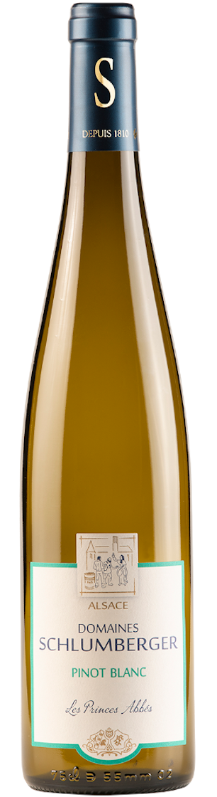 Domaines Schlumberger Pinot Blanc 'Les Princes Abbes' 2019 Bottle