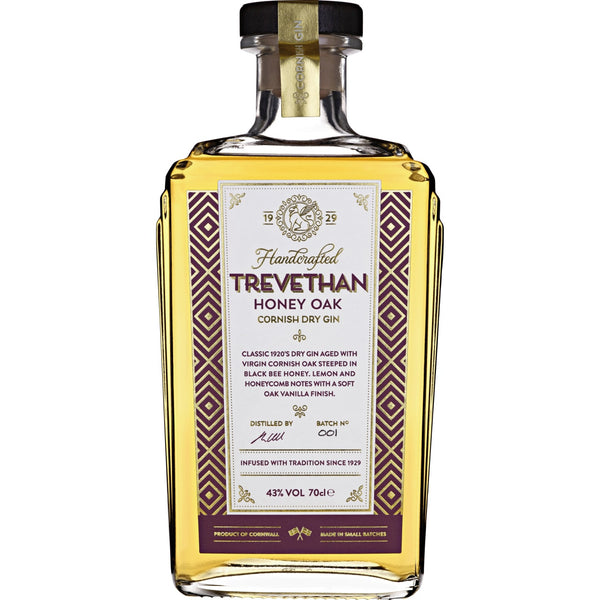 Trevethan Honey Oak Gin 70cl Bottle