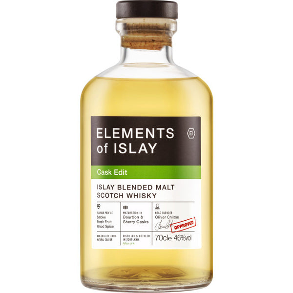 Elements Of Islay Cask Edit 70cl Bottle